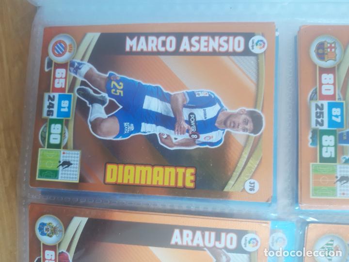 Cromos de f&uacute;tbol: 376 asensio espa&ntilde;ol diamante 2015 2016 15 16 sin pegar adrenalyn
