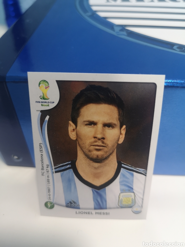 Cromos de F&uacute;tbol: Cromo Leo Messi mundial de Brasil 2018 Panini n&uacute;mero 430