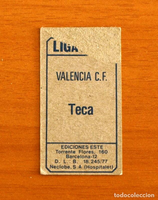 Cromos de f&uacute;tbol: Valencia - Teca - Ediciones Este 1977-1978, 77-78 - Foto 2