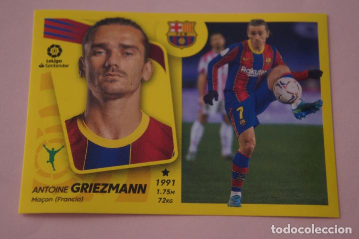 Cromos de f&uacute;tbol: CROMO DE F&Uacute;TBOL GRIEZMANN DEL F.C.BARCELONA BAJA SIN PEGAR N&ordm; 19 LIGA ESTE 2021-2022/21-22 PANINI