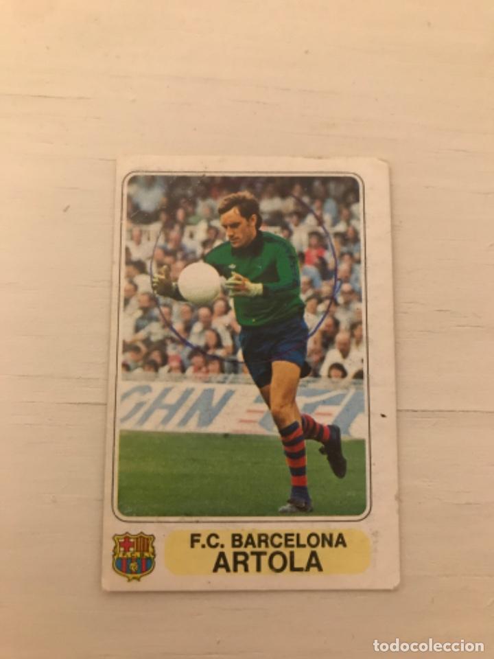 Cromos de f&uacute;tbol: Artola - Foto 1