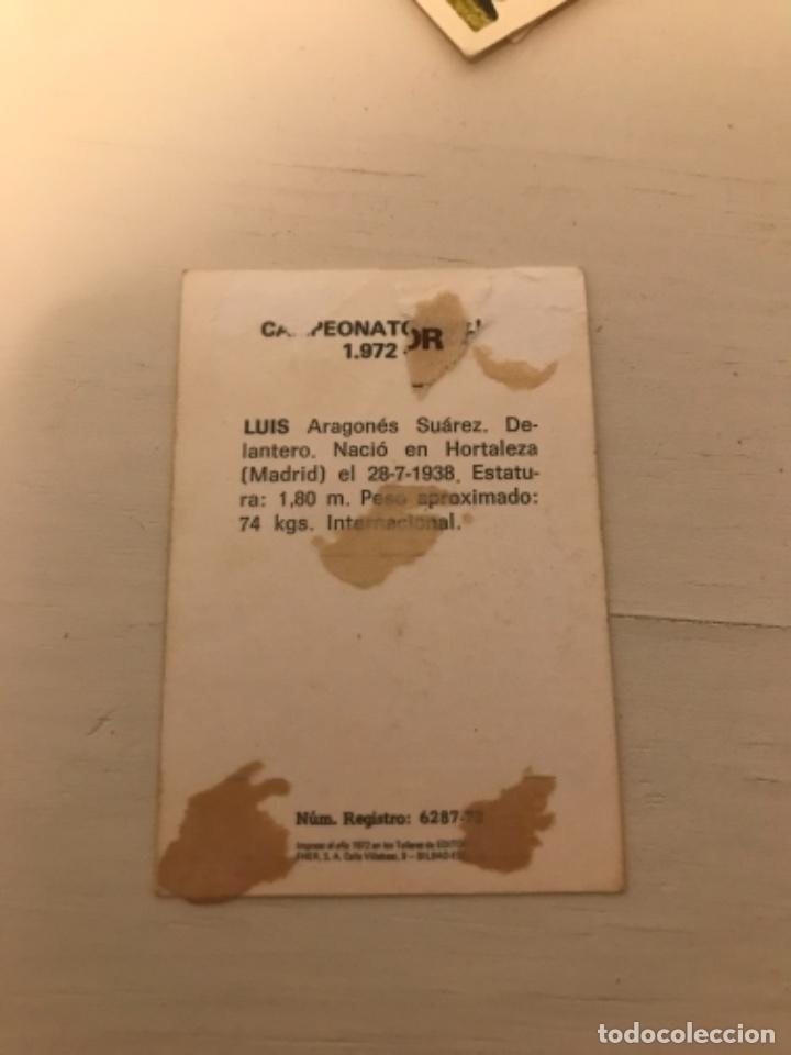 Cromos de f&uacute;tbol: Luis - Foto 2