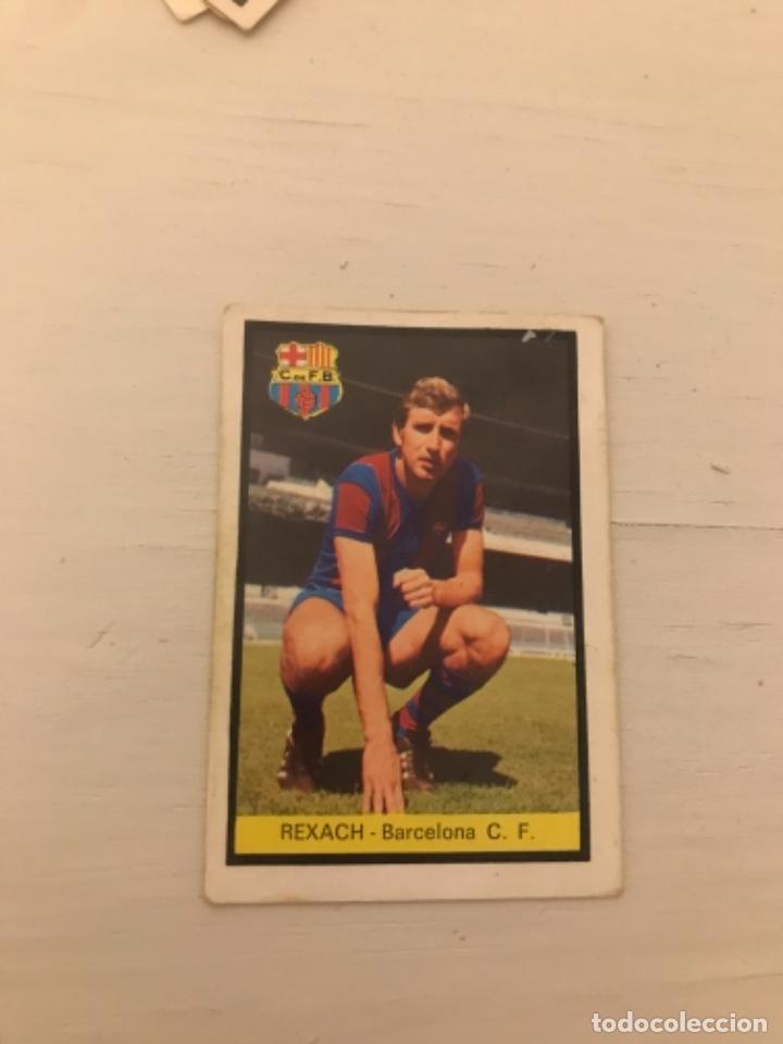 Cromos de f&uacute;tbol: Rexach - Foto 1