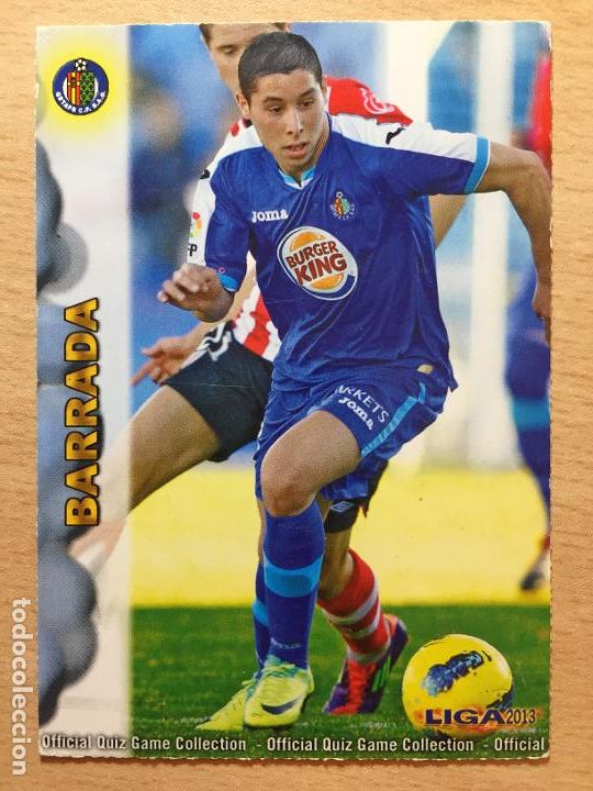 Cromos de f&uacute;tbol: 2012-2013 - 285 BARRADA - GETAFE CF - MUNDICROMO - Foto 1