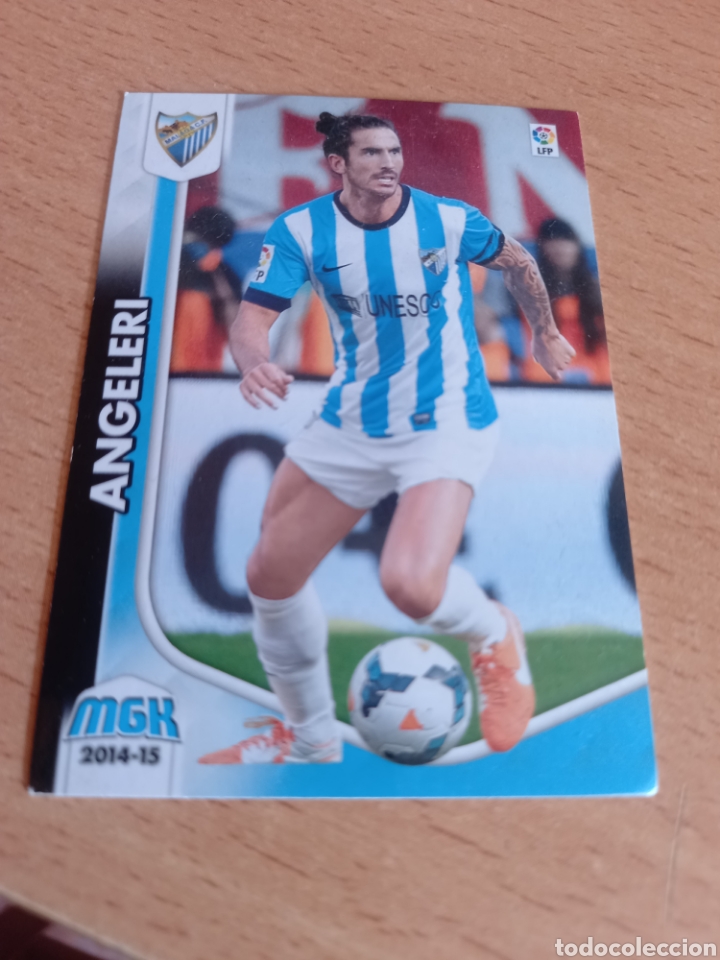 Fu&szlig;ball-Sticker: Panini megacracks 2014 2015 14 15 256 Angeleri M&aacute;laga