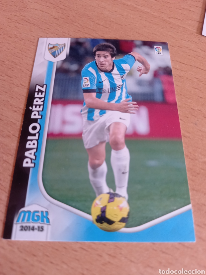Fu&szlig;ball-Sticker: Panini megacracks 2014 2015 14 15 263 Pablo P&eacute;rez M&aacute;laga