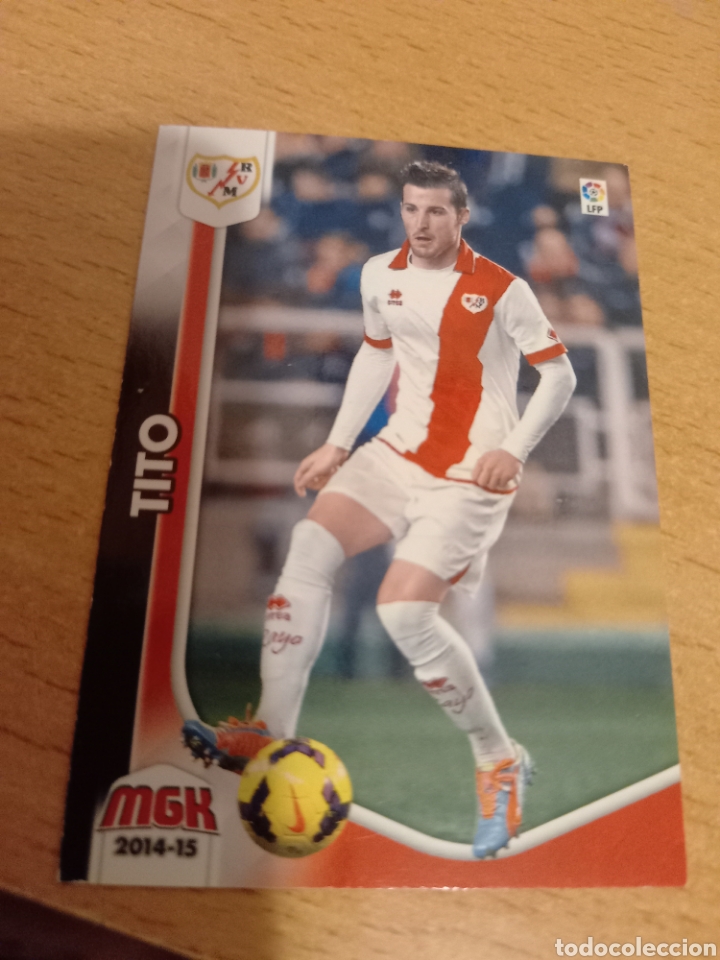 Figurine di Calcio: Panini megacracks 2014 2015 14 15 273 Tito Rayo Vallecano