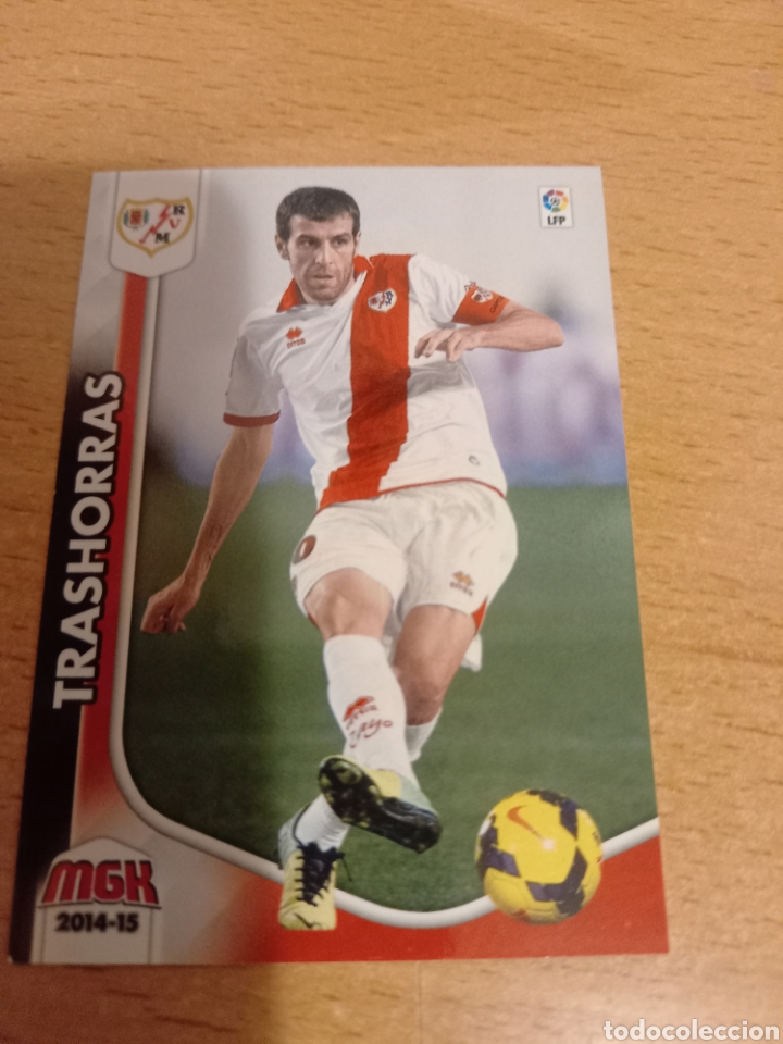 Fu&szlig;ball-Sticker: Panini megacracks 2014 2015 14 15 281 Trashorras Rayo Vallecano