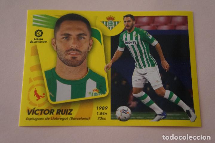 Cromos de f&uacute;tbol: CROMO DE F&Uacute;TBOL VICTOR RUIZ DEL REAL BETIS BALOMPIE SIN PEGAR N&ordm; 9 LIGA ESTE 2021-2022/21-22 PANINI