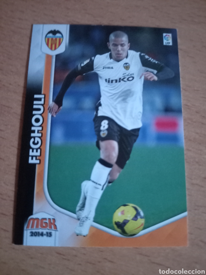 Cromos de f&uacute;tbol: Panini megacracks 2014 2015 14 15 336 Feghouli Valencia