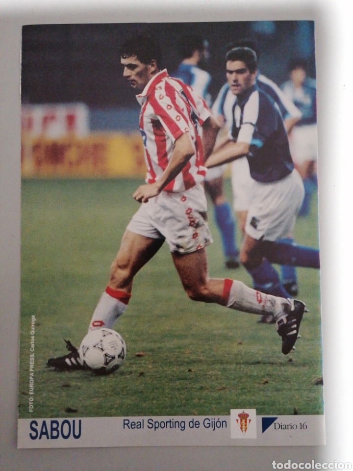 poster sporting de gijon 94/95 - revista don ba