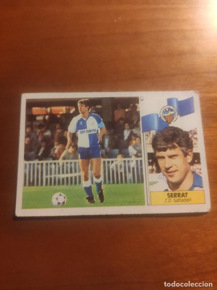 Cromos de f&uacute;tbol: ESTE 86-87: SERRAT - SABADELL -- NUNCA PEGADO - Foto 1