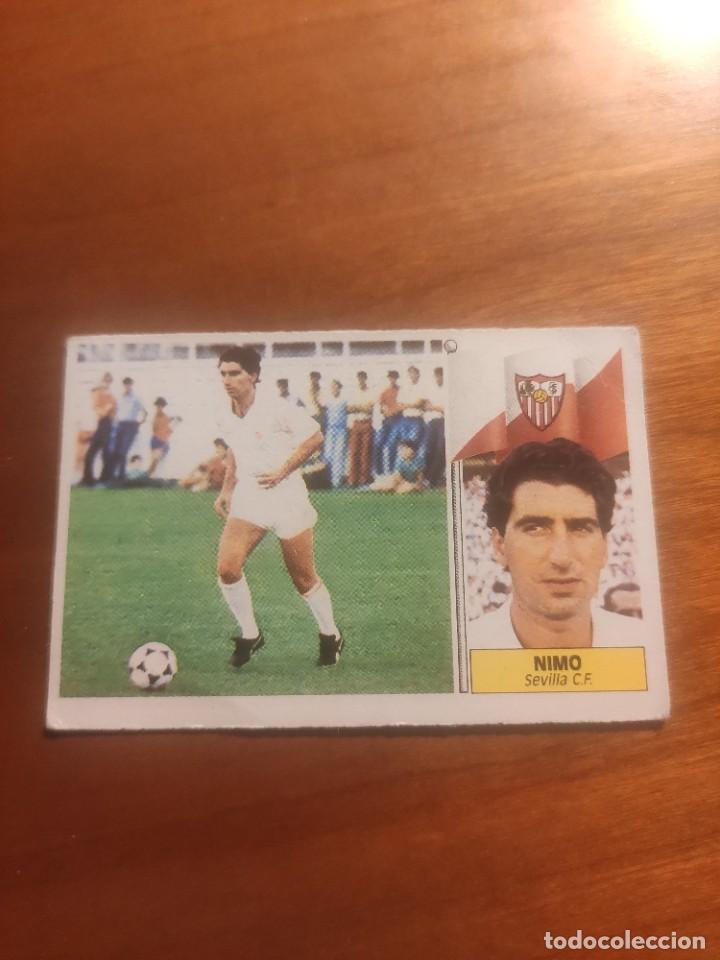 Cromos de f&uacute;tbol: ESTE 86-87: NIMO - SEVILLA -- NUNCA PEGADO - Foto 1