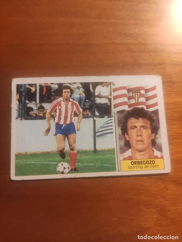 Cromos de f&uacute;tbol: ESTE 86-87: ORBEGOZO - SPORTING -- NUNCA PEGADO - Foto 1