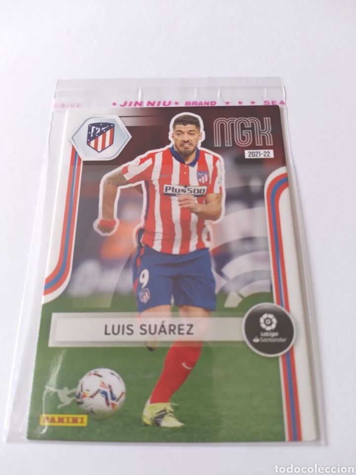 Cromos de f&uacute;tbol: Cromo de Luis Su&aacute;rez MGK 21-22 - Foto 2