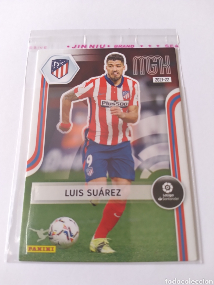 Cromos de f&uacute;tbol: Cromo de Luis Su&aacute;rez MGK 21-22 - Foto 1