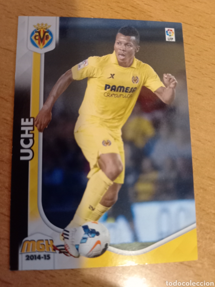 Figurine di Calcio: Panini megacracks 2014 2015 14 15 359 Uche Villarreal