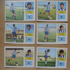 Cromos de Fútbol: CD MALAGA LOTE 8 CROMOS LIGA 1973-1974 ,73-74 FHER NUNCA PEGADO