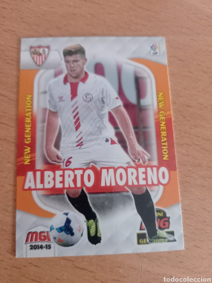 Figurine di Calcio: Panini megacracks 2014 2015 14 15 361 Alberto Moreno Sevilla