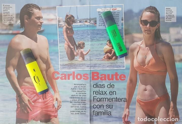 Cromos de f&uacute;tbol: Reportaje de Carlos Baute. - Foto 1