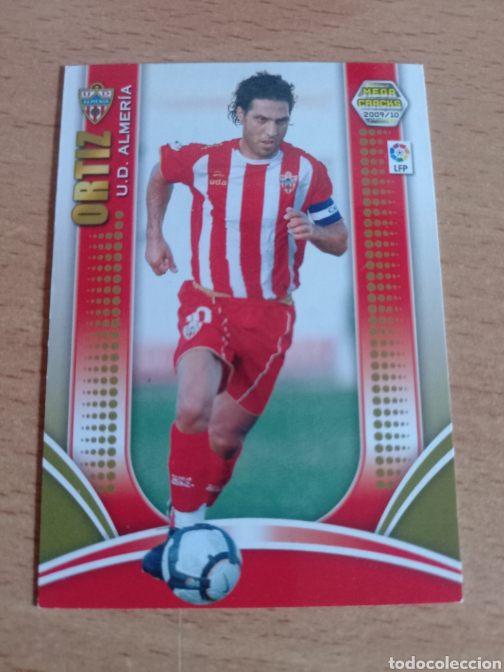 Figurine di Calcio: Panini megacracks 2009 2010 09 10 11 Ortiz Almer&iacute;a