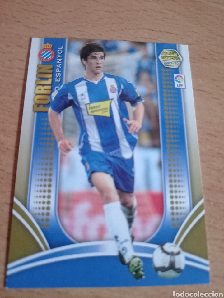 Fu&szlig;ball-Sticker: Panini megacracks 2009 2010 09 10 95 Forlin Espanyol
