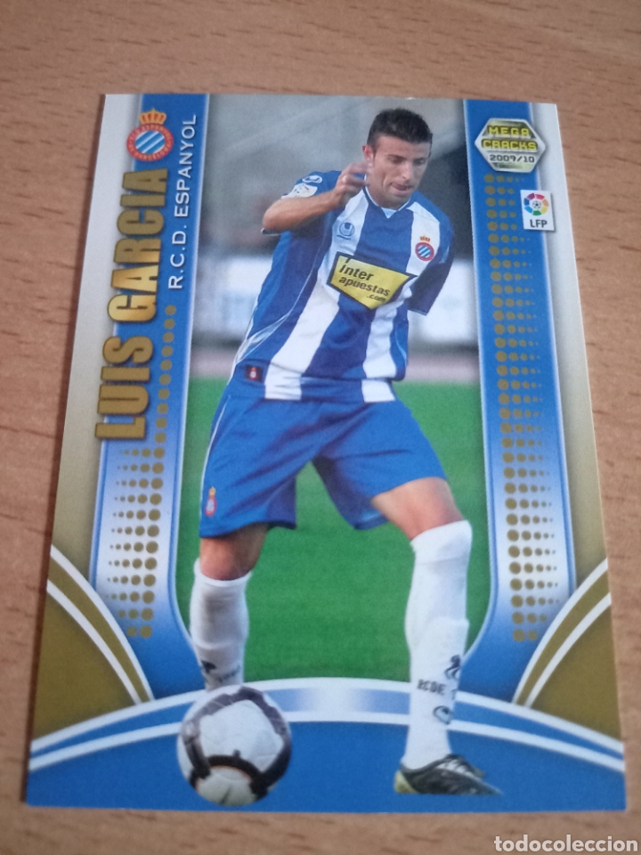 Fu&szlig;ball-Sticker: Panini megacracks 2009 2010 09 10 104 Luis Garc&iacute;a Espanyol