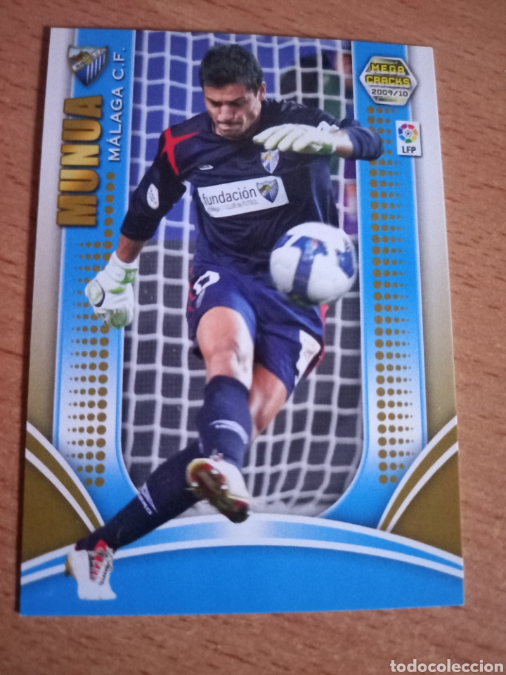 Fu&szlig;ball-Sticker: Panini megacracks 2009 2010 09 10 146 Munua M&aacute;laga