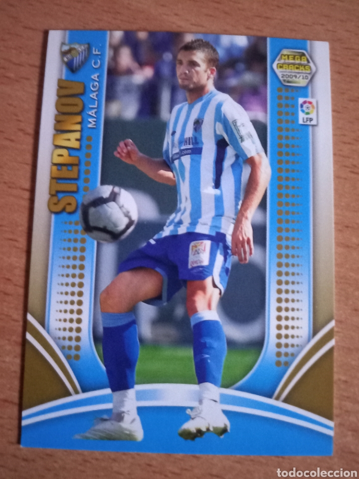 Figurine di Calcio: Panini megacracks 2009 2010 09 10 148 Stepanov M&aacute;laga