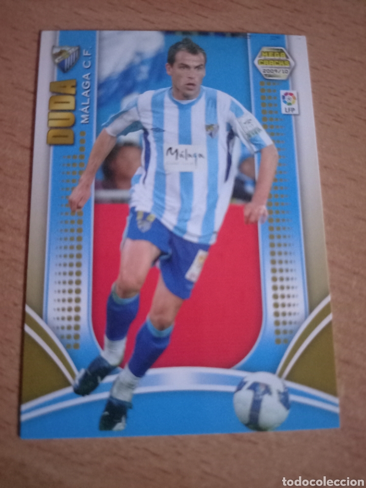 Fu&szlig;ball-Sticker: Panini megacracks 2009 2010 09 10 156 Duda M&aacute;laga