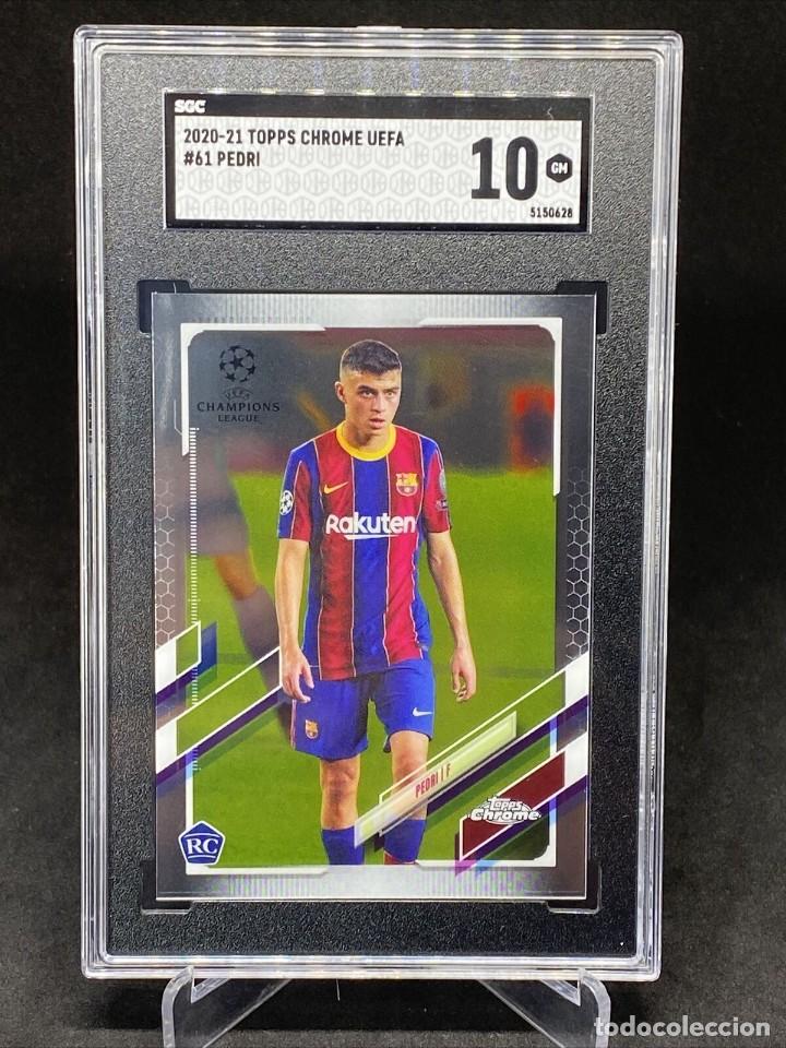 Cromos de f&uacute;tbol: 2020-21 Topps Chrome UEFA PEDRI SGC 10 ROOKIE