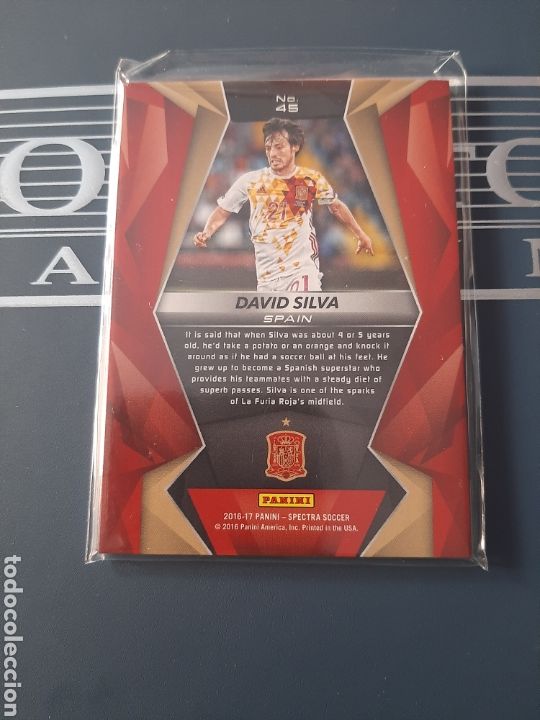 Cromos de f&uacute;tbol: David Silva Panini Spectra Espa&ntilde;a - Foto 2