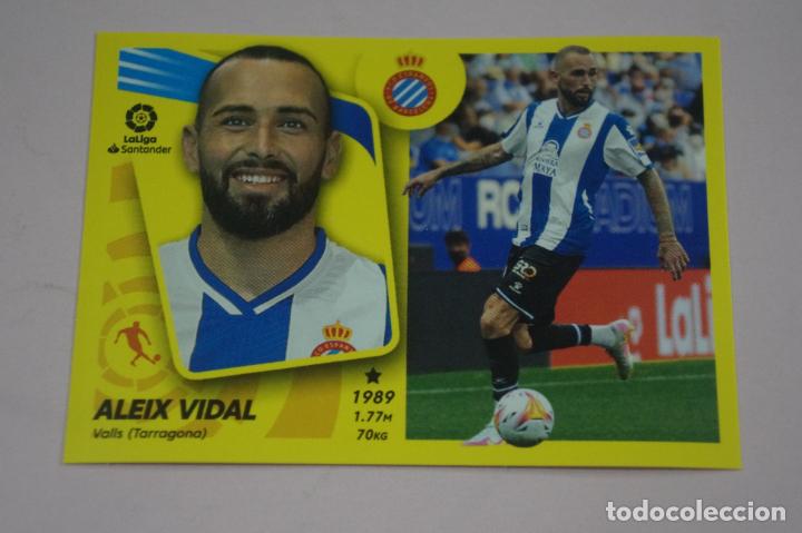 Cromos de f&uacute;tbol: CROMO DE F&Uacute;TBOL VIDAL R.C.D.ESPA&Ntilde;OL-ESPANYOL COLOCA SIN PEGAR N&ordm; 13 BIS LIGA ESTE 2021-2022/21-22