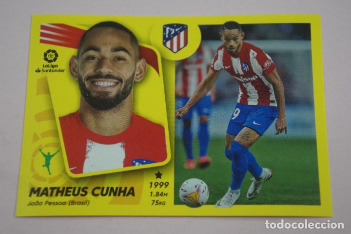 Cromos de f&uacute;tbol: CROMO FUTBOL CUNHA ATLETICO DE MADRID COLOCA SIN PEGAR N&ordm; 14 BIS LIGA ESTE 2021-2022/21-22 PANINI