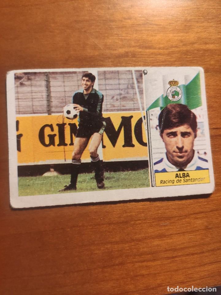 Cromos de f&uacute;tbol: ESTE 86-87: ALBA - RACING -- NUNCA PEGADO - Foto 1