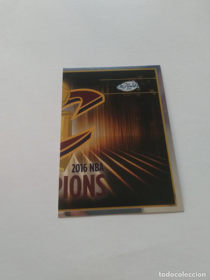 Cromos de F&uacute;tbol: 423 LOGO CAVALIERS CHAMPIONS FINALS CROMO PANINI NBA BALONCESTO BASKET 2016-2017 16-17