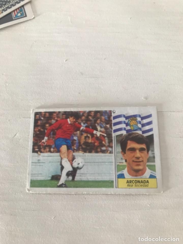 Cromos de f&uacute;tbol: Arconada, sin pegar - Foto 1