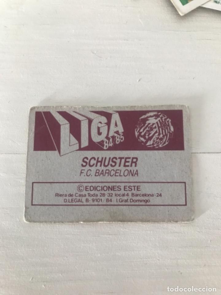 Cromos de f&uacute;tbol: Schuster, sin pegar - Foto 2