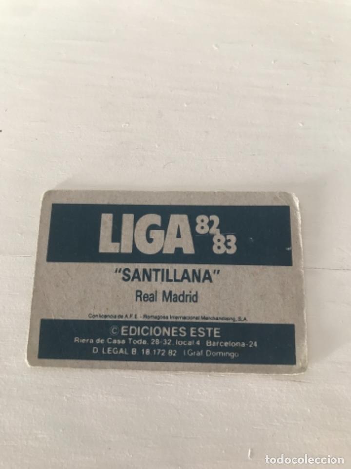 Cromos de f&uacute;tbol: Santillana, sin pegar - Foto 2