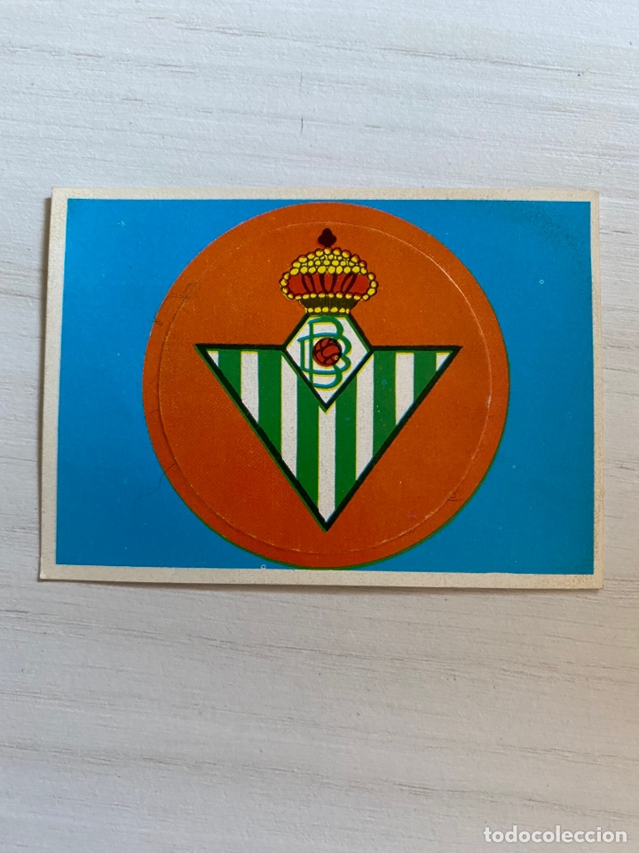 Cromos de f&uacute;tbol: 278 escudo BETIS MAGA 75 76 1975 1976 sin pegar