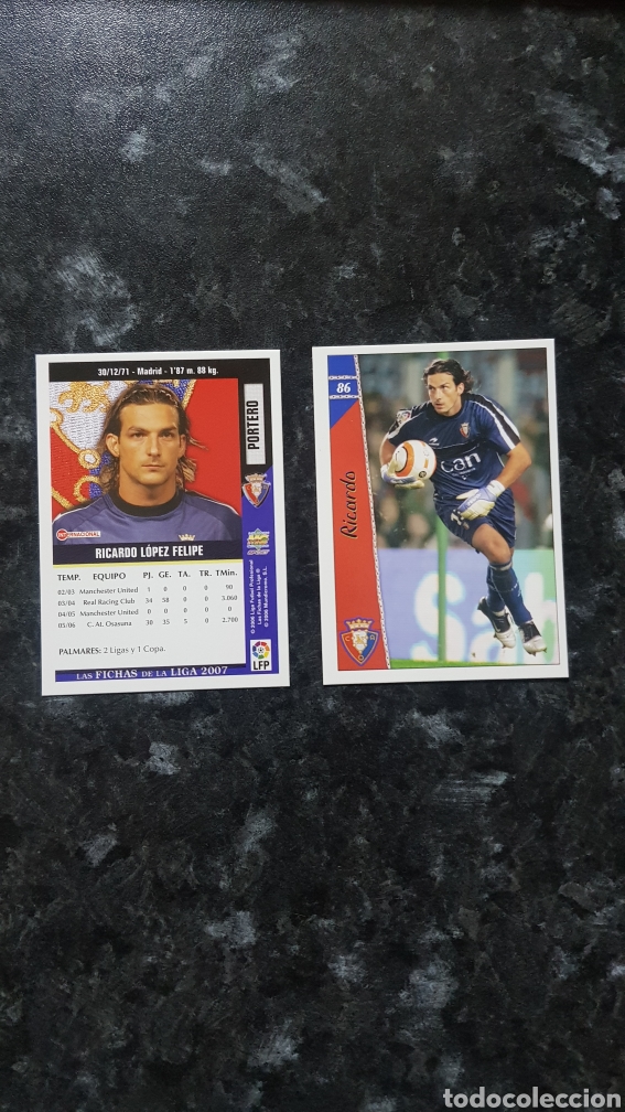 Fu&szlig;ball-Sticker: N&deg; 86 Ricardo MUNDICROMO 2006/2007