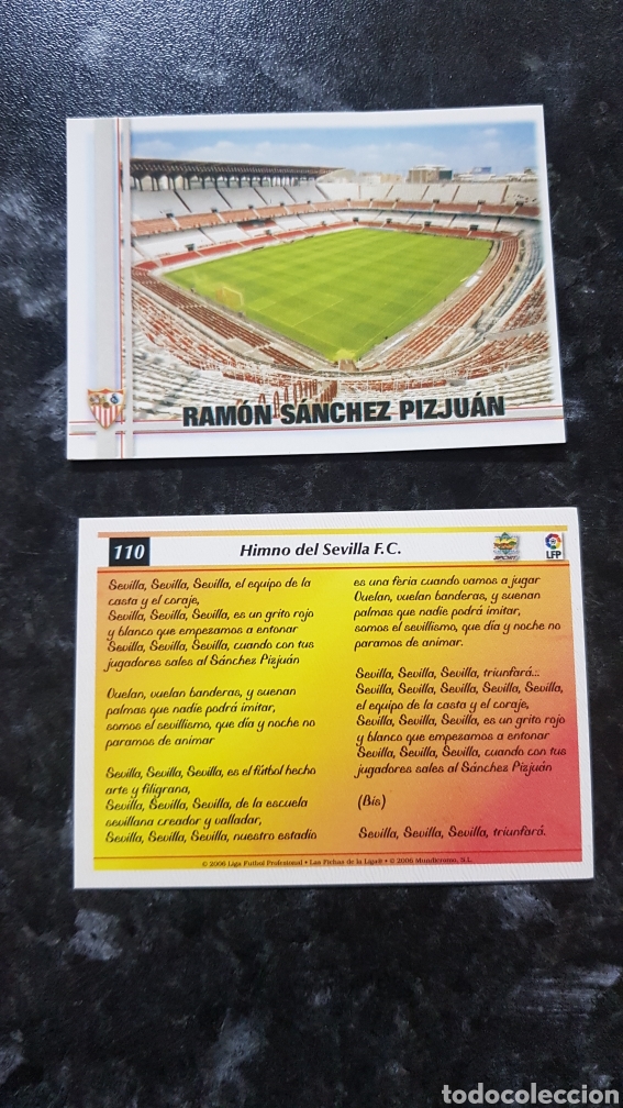 Football Stickers: N&deg; 110 Ramos Sanchez Pizjuan MUNDICROMO 2006/2007