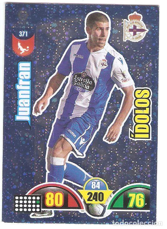 Cromos de f&uacute;tbol: 1 cromo Edici&oacute;n Adrenalyn XL FiFa 2016-2017 DEPORTIVO LA CORU&Ntilde;A NUM. 371