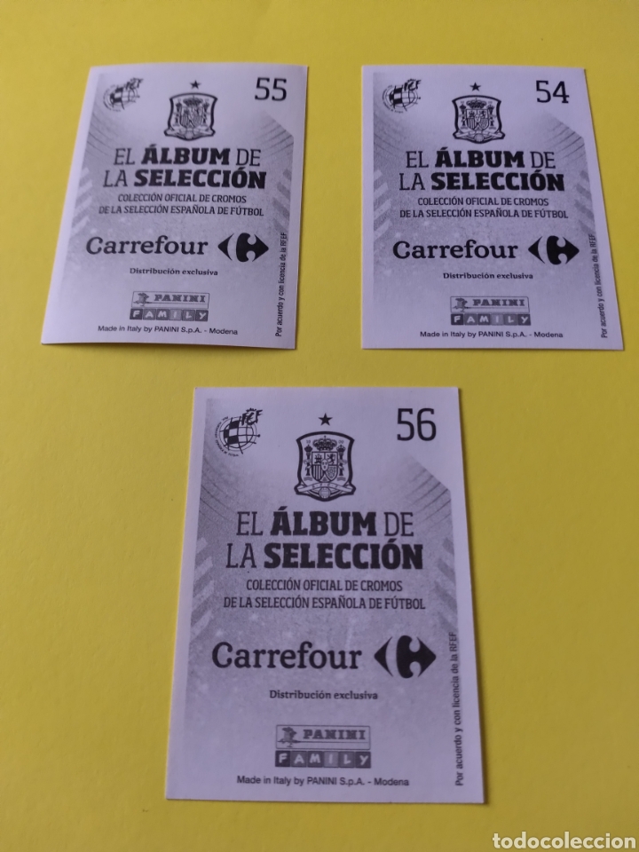 Cromos de f&uacute;tbol: Lote de Thiago Selecci&oacute;n Carrefour - Foto 3