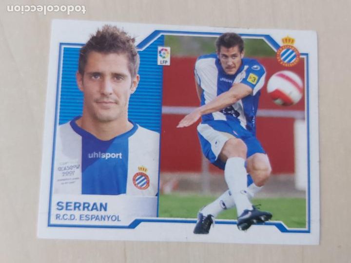 Cromos de Futebol: EDICIONES ESTE 07 08 - COLOCA SERRAN - CROMO SIN PEGAR