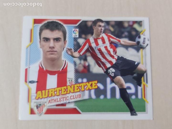 Cromos de Futebol: EDICIONES ESTE 2010 11 COLOCA AURTENETXE CROMO NUEVO SIN PEGAR