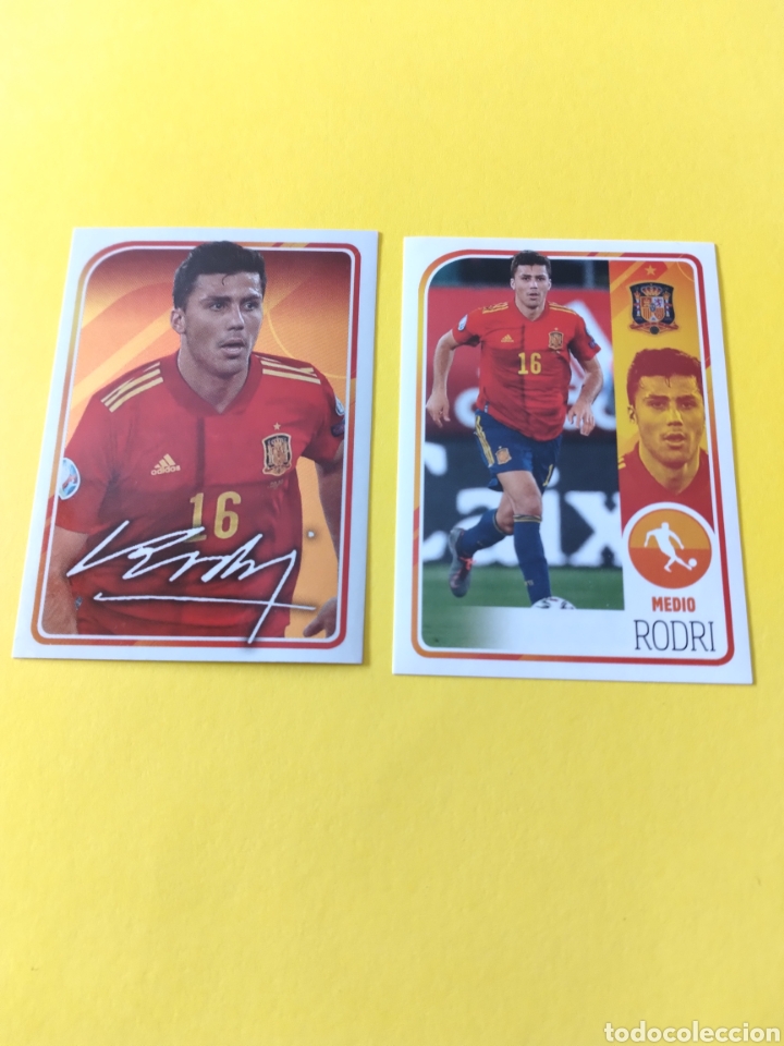 Cromos de f&uacute;tbol: Lote de Rodri Selecci&oacute;n Carrefour - Foto 2
