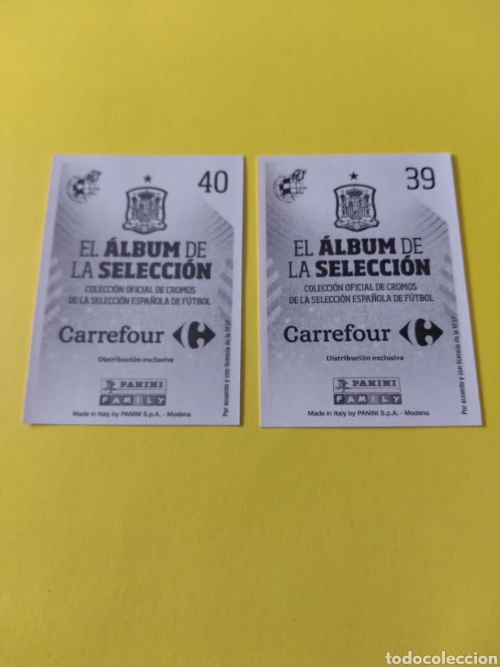 Cromos de f&uacute;tbol: Lote de Rodri Selecci&oacute;n Carrefour - Foto 3