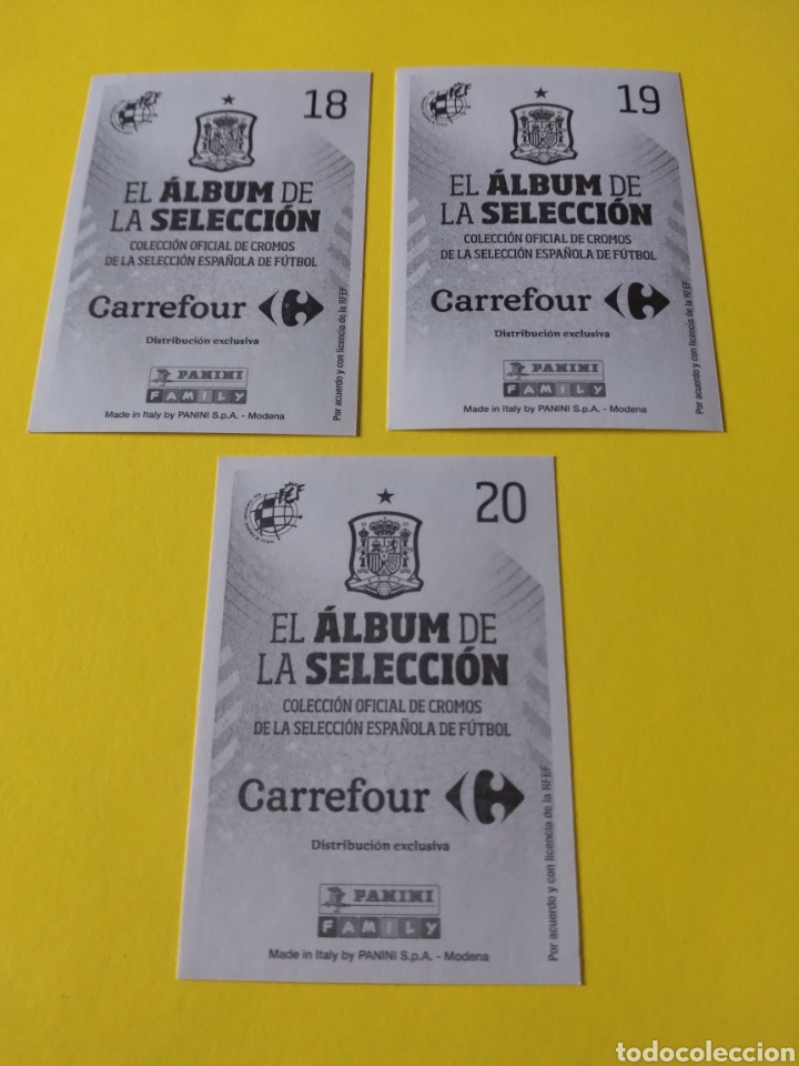 Cromos de f&uacute;tbol: Lote de De Gea Selecci&oacute;n Carrefour - Foto 3