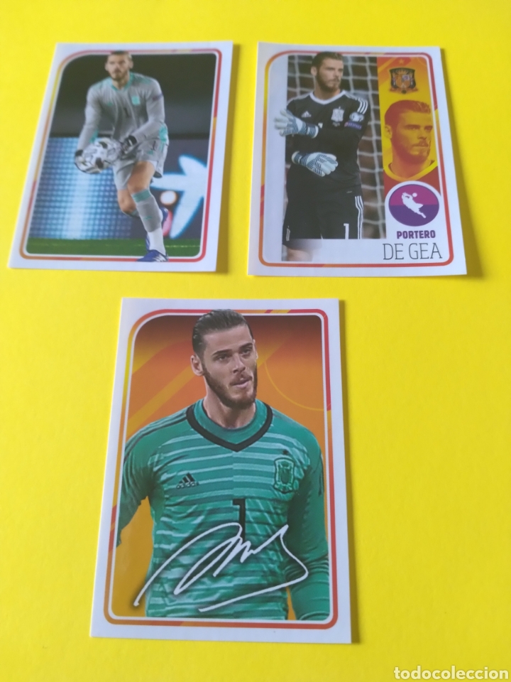 Cromos de f&uacute;tbol: Lote de De Gea Selecci&oacute;n Carrefour - Foto 1